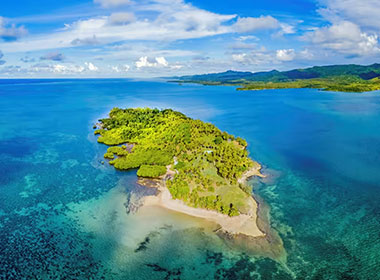 Système de canalisations souterraines de l'île